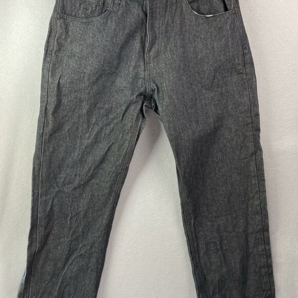 Rocawear Jeans Mens 36X30 Original Fit Straight Leg Dark‎ Wash Denim 100% Cotton - Picture 1 of 10